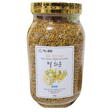 RE.끌림 비폴텐 청정 채취한 100%국내산 벌 화분 1kg 1개