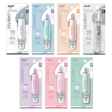 오발 수정테이프 (10개1세트), 마카롱 퍼플, 1개