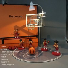 디아크몰 농구를 좋아하는 친구에게 선물로 드리는 농구 골대 야간 조명, 12. 그레이 코트+선물 상자