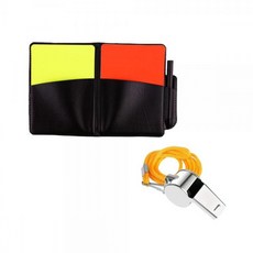 심판 수첩 카드 호루라기 세트레드카드, 1개, 상세페이지 참조