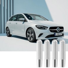 벤츠 A클래스 B클래스 GLA CLA 크롬 도어핀 4P 세트 노브 교체형