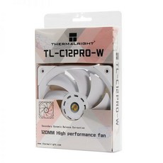 小白的生活工場*Thermalright 利民 TL-C12PRO-W 全白版高效能12cm風扇/1850轉PWM