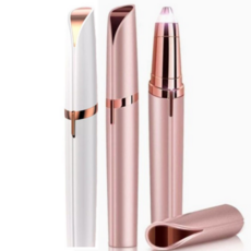 미앤샵 LED 전동 눈썹 정리기, 로즈골드, 1개, 1개입