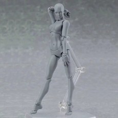 인체관절 피규어 바디 아트 근육 모형 해부학 교육용 디오라마 재료 실습용 완구, 1개, 2.0 그레이 여성