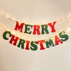 크리스마스 전구 가랜드 2종 세트, 1개, 단일