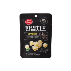서울우유 한입치즈 블랙페퍼 고소한 치즈 간식, 2개, 35g