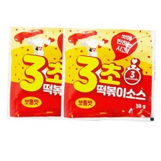 맛에 반하는시간 3초떡볶이 보통맛소스 2팩+2팩, 4개