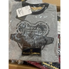 Kinloch Anderson 男童休閒上衣, 1個, 105灰色印花熊上衣1090$, 灰色