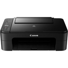 Canon 캐논 PIXMA TS3355 프린터 컬러 잉크젯 다기능 기기 A4 스캐너 복사기 4800 x 1200 DPI Wi-Fi USB 애플 에어프린트 클라우드 링크 블랙, TS3350 (Black)