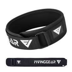 FIVING 허리보호대 복압벨트 웨이트 리프팅 핵심 서포트 밸트, 블랙, 1개