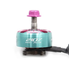 Rcinpower Fpv 레이싱 드론 모델용 브러시리스 모터 DIY 예비 부품 Gts V3 2107 플러스 1980kv 4-6s 1/4 개, 18 1PC 1980KV Blue Pink, 1개