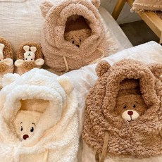 겨울 방한 후드 넥워머 여성 바라클라바 방한_ 2067423621EA, 크림