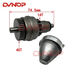 혼다 리드 100 SCV100 SCV 100 리드 SPACY SCR 100 SCR100 피니언 Assy 편도 베어링 용 오토바이 스타터 모, 02 gear and cover