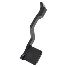 X-T50 카메라 엄지 손잡이 손잡이 내장 콜드 슈 마운트가있는 핫 신발을 보호합니다 x-t50, Bla