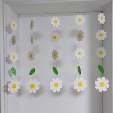 완제품/데이지꽃 /봄모빌 / 꽃모빌 /어린이집 유치원모빌/ 5줄