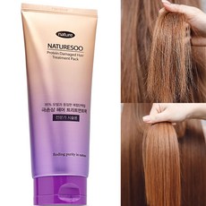 네이처수 전문가용 극손상 단백질 트리트먼트 헤어팩, 200ml, 1개
