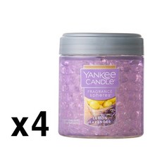 양키캔들 프래그런스 스피어스 차량용방향제, 4개, 레몬라벤더