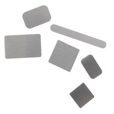 헤이영 부착식 사각 철판 1P 얇은철판, 68x5mm