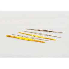 文具通 雙頭勾針, 1個, NO.5/6 約3.0-3.5mm
