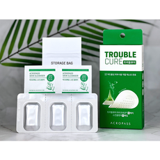 대용량 아크로패스 트러블 큐어 여드름 니들 패치 뾰루지 즉각대처, 12개입, 1개