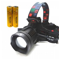 낚시용헤드랜턴 산업현장 LED 배터리포함 세트 MO5647 pda*2797rX, 1개, 본상품선택