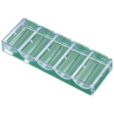 籌碼收納盒 籌碼盒 籌碼架 籌碼收納架 透明籌碼整理盒 台灣出貨, 無蓋