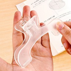 創意透明書夾 帶支架 多功能文件夾 學生文具, 普通款-沒支架, 1個