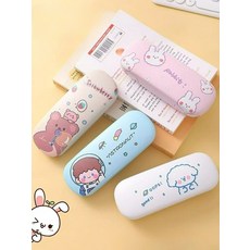 모던시스터즈 강아지 토끼 곰돌이 귀여운 캐릭터 안경 케이스 고급 안경집