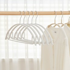 얼라이브즈 논슬립 어깨뿔방지 옷걸이, 화이트, 30개