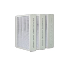 Blueair適用503/603/550E/650E/680i/690i空氣清淨機 Smokestop活性碳HEPA濾網三入組, 1套, BA-500-01