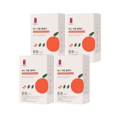 공차 허니자몽블랙티, 20g, 20개입, 4개