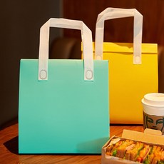 배달가방 부직포 냉온 쇼핑백가방 민트(22cmx26cm), 본상품