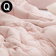 피치 가공 차렵이불 퀸 소프트 마이크로 몽글몽글 부드러운