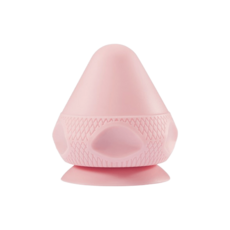 吸貓室 吸盤筋膜球 筋膜球 按摩球 矽膠 花生球 足底筋膜球 放鬆球 刺刺球 穴道按摩器 肌肉放鬆 按摩神器, 1個, 吸盤式筋膜球｜櫻花粉