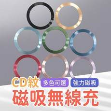磁吸CD紋引磁片 magsafe無線充電引磁片 引磁環