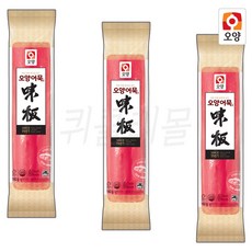 [퀴클리몰] 사조오양 찐어묵 진달래 160g, 3개