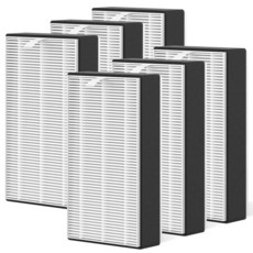 4 Packs F1 Repalcement Filter Compatible with 3M Filtrete C01 T02 Series FAP-C01-F1 FAP-T02-F1 F, 오리지널 버전 6팩