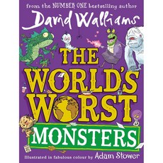 David Walliams The World's Worst Monsters 兒童繪本, 詳見詳細資訊