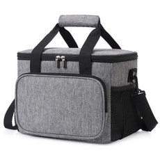 보냉가방 도시락 보온보냉 라운딩 가방 캠핑 보냉백, 그레이, 15L 그레이, 15L