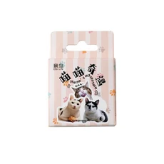 46 개/가방 고양이 스티커 가방 스케이트 보드 수하물 노트북 전화 Diy Sticke 장식 편지지 학교 용품 장난, 02 460pcs