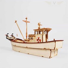 솔군스토어 조립모형 주니어시리즈 어선 조립식배, 단품
