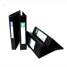 나프로컬렉션 사다리 바인더 바인더북, A4 3CM (흑색) BB737