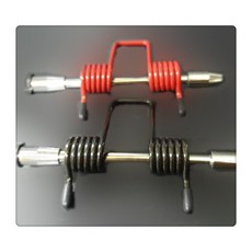JS 瑞祥 機車坐墊彈簧 附軸心 E扣 新/舊勁戰 GTR AERO, 黑, 1個