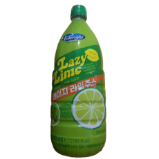 레이지레몬 라임 주스, 1L, 6개