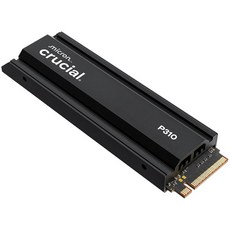 Crucial P310 2280 1TB PCIe Gen4 NVMe 게이밍 PS5 SSD 방열판 포함 최대 7 100MB/s PlayStation5 노트북 및 데스크톱(P, Crucial P310 2280 1TB PCIe Gen