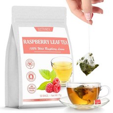 프리미엄 페퍼민트 티백 100프로 첨가제 없음 카페인 프리 241215, Raspberry Leaf Tea, 1, 100