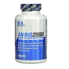 EVLUTIONNUTRITION 胺基酸2000素食膠囊, 1瓶, 150顆