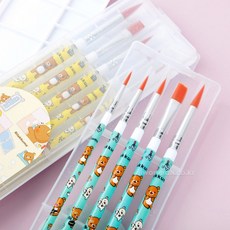 리락쿠마 붓&팔레트 세트-랜덤, 단품