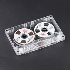 DIY 수제 알루미늄 릴 카세트 빈 오디오 녹음 카세트 테이프 46, 24.sonywhite, 07 s-ony-white, 1개