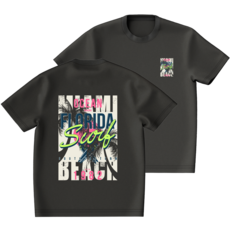 오버핏 반팔 래쉬가드 오션플로리다